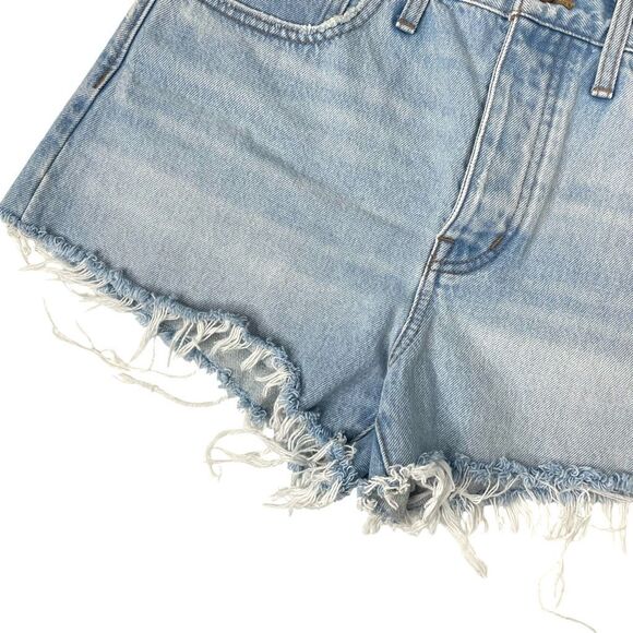 Madewell Relaxed Denim cut‎ off Shorts in Cedarcroft Wash Size 28 - Picture 8 of 11